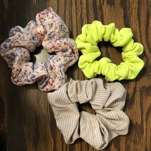 handmade custom scrunchies